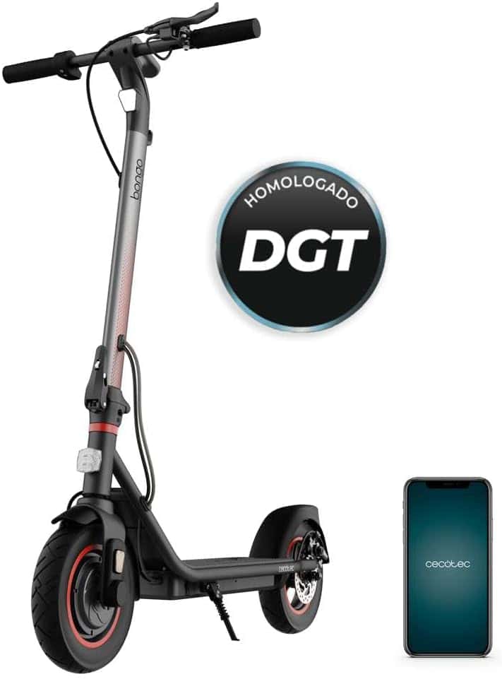 Patinete Cecotec Bongo D20 XL Connected (homologado DGT)