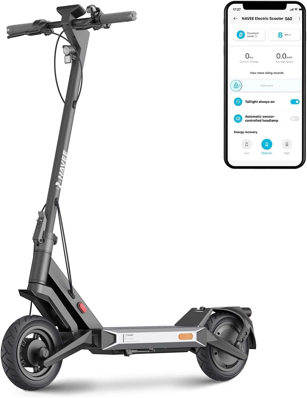 Patinete NAVEE S60 (verificar placa VMP)