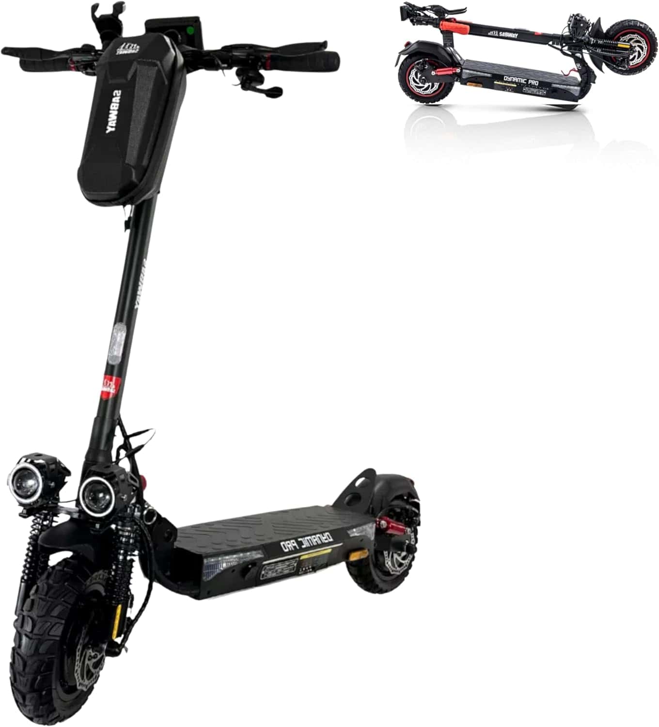 Patinete SABWAY Dynamic Pro Rider Dual Motor 1000W (estado por verificar)