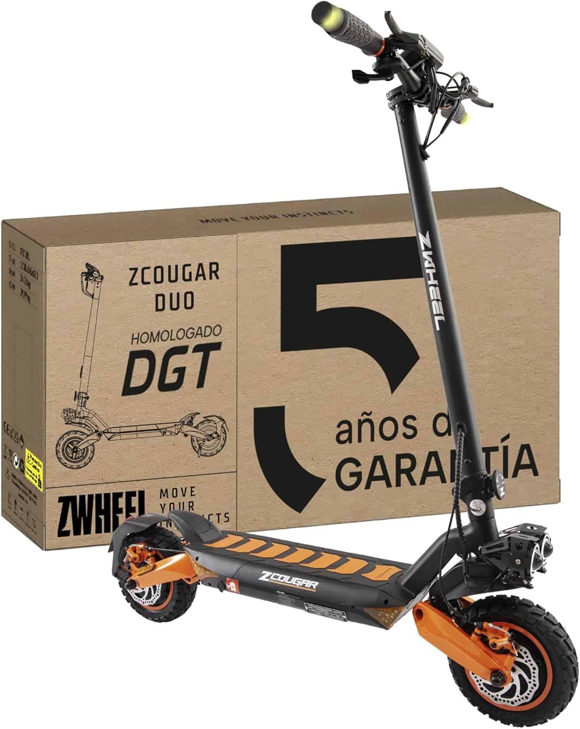 Patinete ZWHEEL ZCOUGAR DUO (Amazon) por verificar
