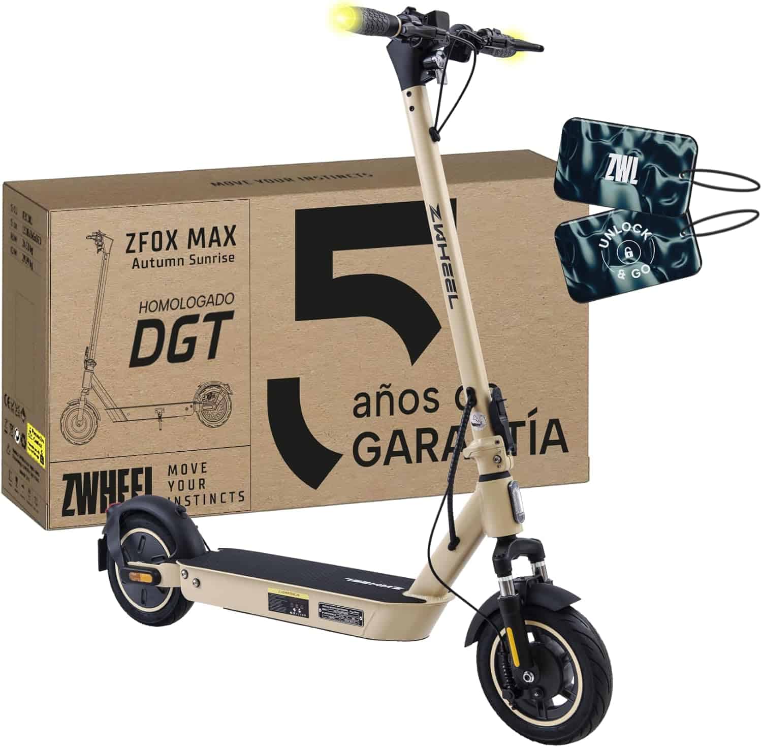 Patinete ZWHEEL ZFOX MAX (Amazon) por verificar